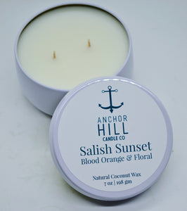 "Salish Sunset" Coconut Wax Candle