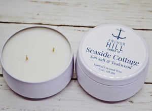 "Seaside Cottage" Coconut Wax Candle