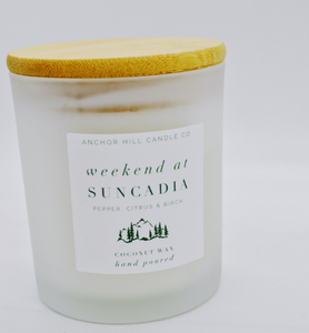 "Weekend at Suncadia" Candle