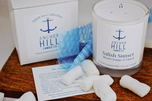 "Winter White" Coconut Wax Candle