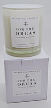 Load image into Gallery viewer, &quot;For the Orcas&quot; Coconut Wax Candle