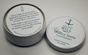 "Winter Snow" Coconut Wax Candle