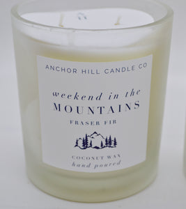 "Weekend in the Mountains" Candle