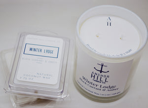 "Winter Lodge" Coconut Wax Candle