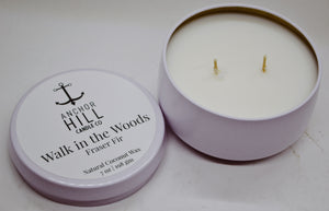 "Walk in the Woods" Coconut Wax Candle
