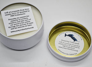 For the Orcas Coconut Wax Candle