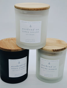 "Weekend at Friday Harbor" Candle