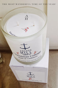 "Christmas Cottage" Coconut Wax Candle